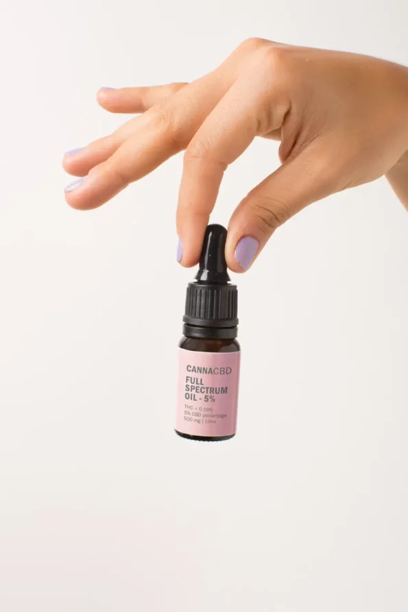 Aceite cbd 5 por ciento full spectrum